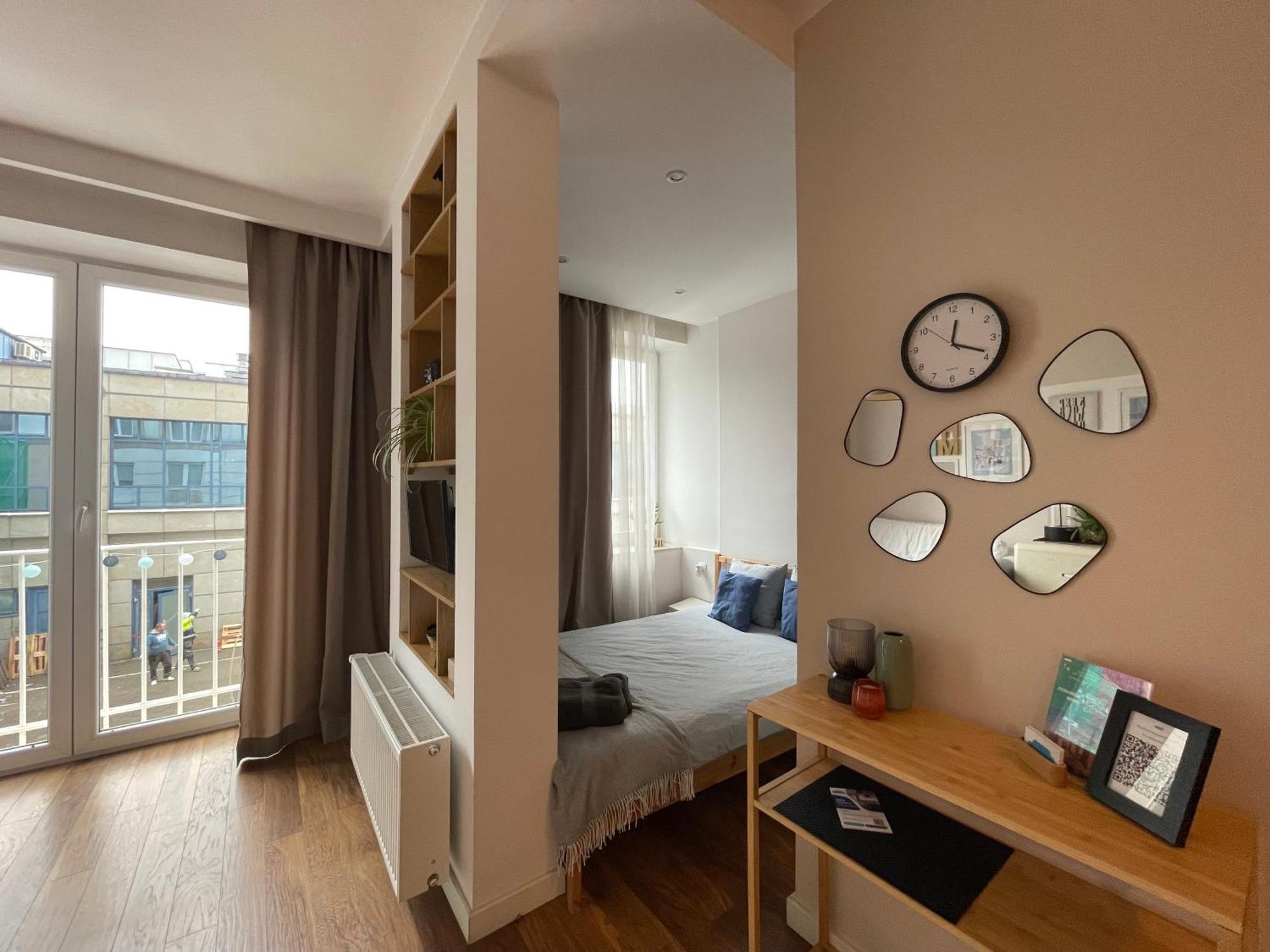 Studio W Centrum Warszawy Ulica Chmielna - 500M Od Dworca Centralnego - By Good Sleeping Warsawa Bagian luar foto